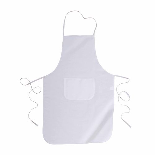 Cooking apron with large pocket cotton 180 g sq. m 