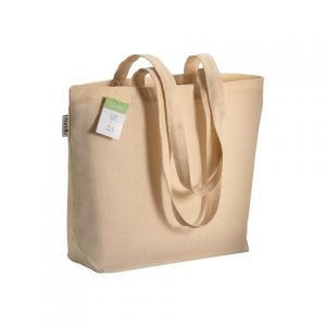 Organic cotton shopping bag  for sustainable living 