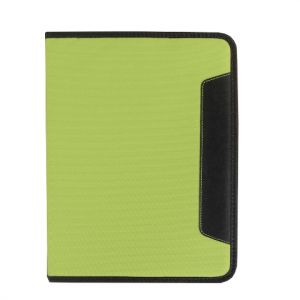 A4 pad brief folder with pocket and pen loop, ruled pad included