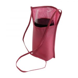 Non-woven glass holders for the sommelier