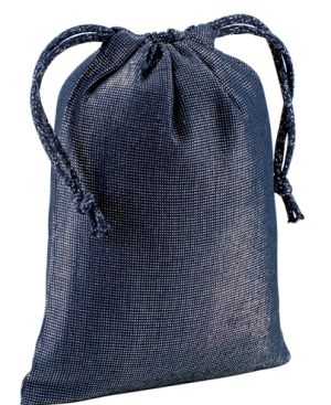 Brilliant polycotton gift bag 15 x 20 cm
