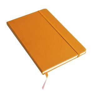 Notebook with elastic