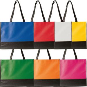 Двуцветни пазарски чанти