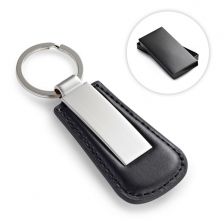 Keyring of leather