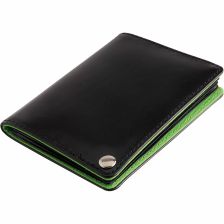 Credit card holder for 12 cards with synthetic leather covers