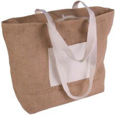 Bag with cotton handles