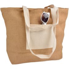 Bag with cotton handles