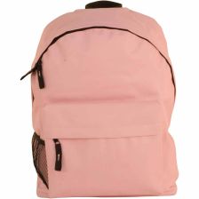 Backpack with zipped front pocket