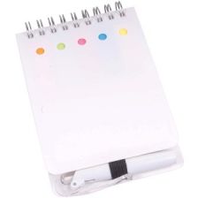 Wire bound notebook with 80 pages