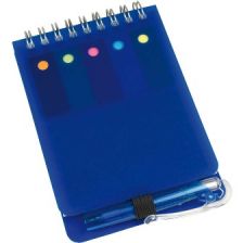 Wire bound notebook with 80 pages