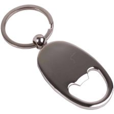 Metal key holder with bottle opener 23828