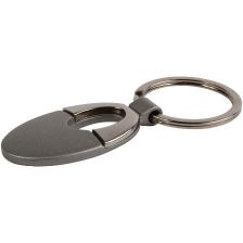 Oval metal key holder 27836