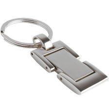 Articulated metal key holder 