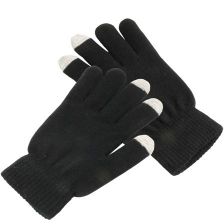 Acrylic touch screen gloves - for men