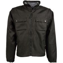 Poly Oxford Jacket with fleece lining