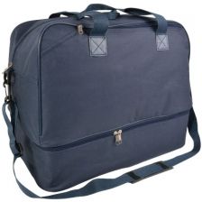Sports or travel bag with shoe compartment