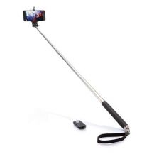 Selfie shutter with monopod