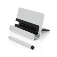 Aluminium phone stand with touch pen