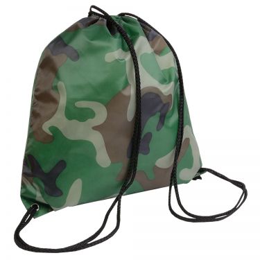 Nylon drawstring backpack