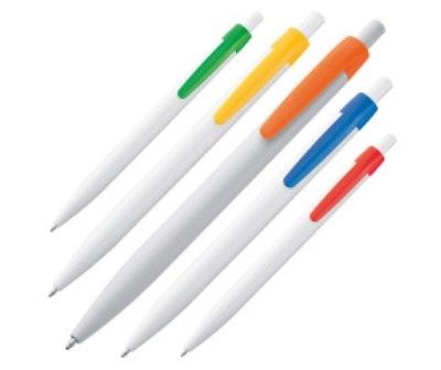 Химикалки с цветен клипс
