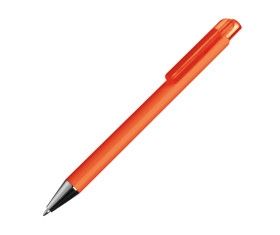 Plastic ball pen in poppy colours