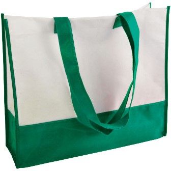 Non Woven bicolour bag. 