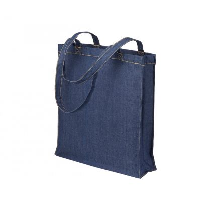 Дънкови чанти със странично разширение  100% памучен дънков плат
