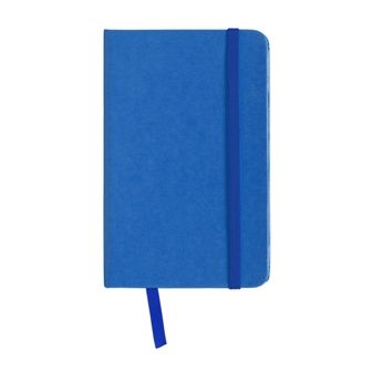 Notebook with coloured elastic, blank sheets30888