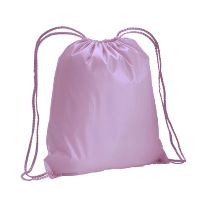 Polyester drawstring backpack  07103