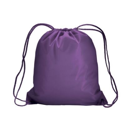 Polyester drawstring backpack  07103