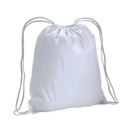 Polyester drawstring backpack  07103