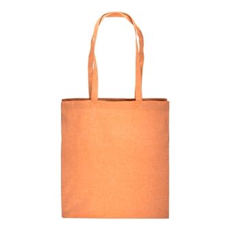 38 x 42 x 8 cm. Shopping bag in recycled cotton