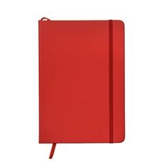 Notebook with PU cover. Dotted sheets on white paper 