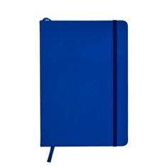 Notebook with PU cover. Dotted sheets on white paper 