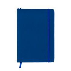 Notebook with PU cover. Dotted sheets on white paper 