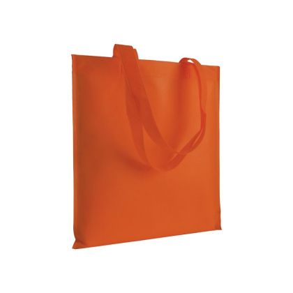Non-woven bags with log handles for multiple use