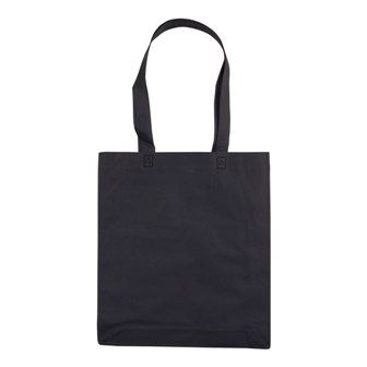 Non-woven bags with log handles for multiple use