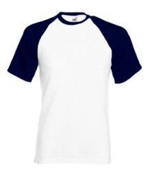 Men's T-Shirt Fruit of the Loom VALUEWEIGHT BASEBALL T