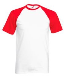 Men's T-Shirt Fruit of the Loom VALUEWEIGHT BASEBALL T