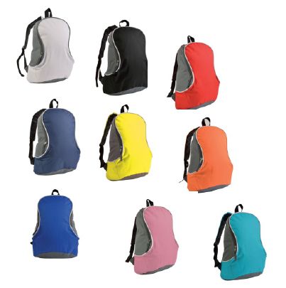 Two-Tone Backpack (600D Polyester) with Padded Straps