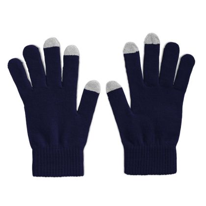 Acrylic touch screen gloves - for men