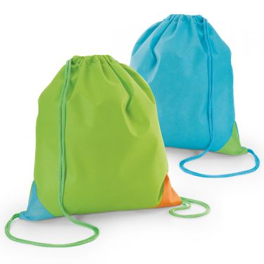 Backpack with color edges