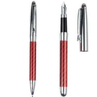 Metal pen set with twist ballpen 