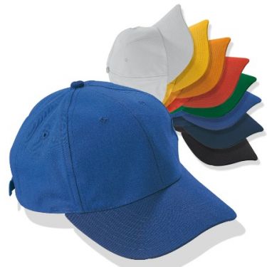 Шест панелни шапки с козирка от технически памук