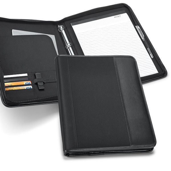 Business folder and notepad