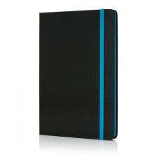 A5 notebook with colored side