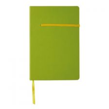 A5 notebook with horizontal band