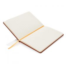 A5 notebook with horizontal band