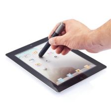 Tablet screen cleaner with stylus