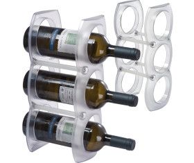 Bottle holder plastic wine rack